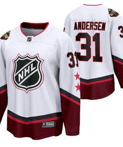 Frederik Andersen 31 Jersey Carolina Hurricanes 2022 All-Star White Eastern Conference Men Jersey Jersey - Robokeg