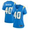 Gabe Nabers Los Angeles Chargers Womens Team Game Jersey - Powder Blue Nfl - Robokeg