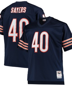 Gale Sayers Chicago Bears Mitchell & Ness Big & Tall 1969 Retired Player Replica Jersey - Navy Nfl - Robokeg