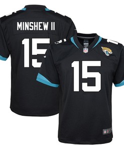 Gardner Minshew Ii Jacksonville Jaguars Nike Youth Game Jersey - Black - Robokeg