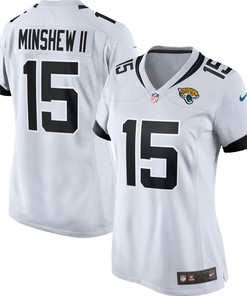 Gardner Minshew Ii Jacksonville Jaguars Womens Game Jersey - White Nfl - Robokeg
