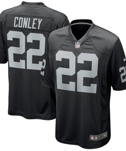 Gareon Conley Las Vegas Raiders Nike Game Jersey - Black - Robokeg