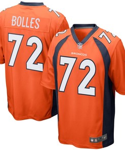 Garett Bolles Denver Broncos Nike Game Jersey - Orange - Robokeg