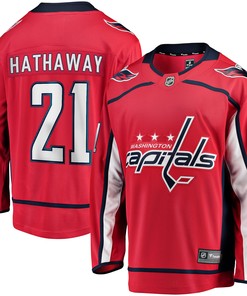 Garnet Hathaway Washington Capitals Fanatics Branded Replica Player Jersey - Red Nhl - Robokeg
