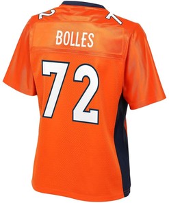 Garrett Bolles Denver Broncos Nfl Pro Line Womens Player Jersey - Orange - Robokeg