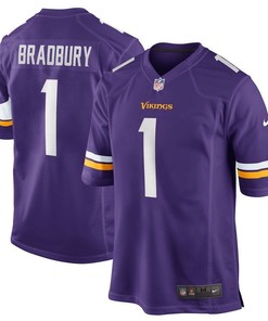 Garrett Bradbury Minnesota Vikings 2019 Nfl Draft First Round Pick Game Jersey Purple 2019 - Robokeg