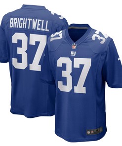 Gary Brightwell New York Giants Game Player Jersey - Royal Nfl - Robokeg