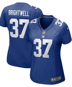 Gary Brightwell New York Giants Womens Game Player Jersey - Royal Nfl - Robokeg