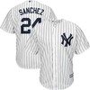 Gary Sanchez New York Yankees Big And Tall Home Cool Base Player Jersey - White Navy - Robokeg