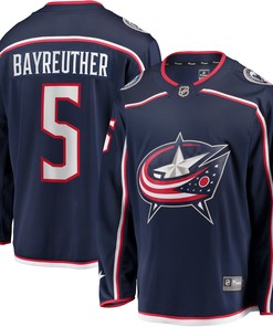 Gavin Bayreuther Columbus Blue Jackets Fanatics Branded Home Breakaway Player Jersey - Navy Nhl - Robokeg