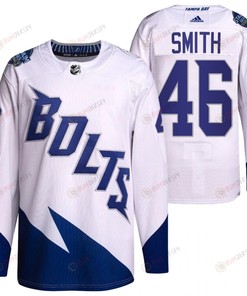 Gemel Smith 2022 Stadium Series Lightning 46 White Primegreen Jersey Jersey - Robokeg