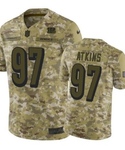 Geno Atkins Jersey Nfl Camo Cincinnati Bengals - Robokeg