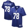 George Asafo-adjei New York Giants Nfl Pro Line Womens Player Jersey - Royal - Robokeg