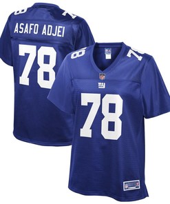 George Asafo-adjei New York Giants Nfl Pro Line Womens Player Jersey - Royal - Robokeg