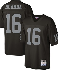 George Blanda Las Vegas Raiders Mitchell & Ness 1967 Legacy Replica Jersey - Black Nfl - Robokeg