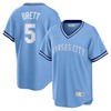 George Brett Kansas City Royals Road Cooperstown Collection Player Jersey - Light Blue Mlb - Robokeg