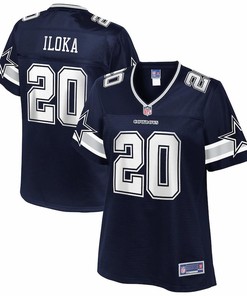 George Iloka Dallas Cowboys Nfl Pro Line Womens Team Player Jersey - Navy - Robokeg