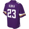 George Iloka Minnesota Vikings Nfl Pro Line Player Jersey - Purple - Robokeg