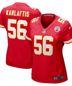 George Karlaftis Kansas City Chiefs Womens Game Player Jersey - Red Nfl - Robokeg