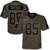 George Kittle San Francisco 49ers 2021 Salute To Service Game Jersey - Olive Nfl - Robokeg