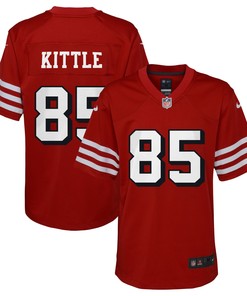 George Kittle San Francisco 49ers Alternate Game Jersey - Scarlet Nfl - Robokeg
