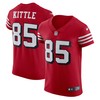 George Kittle San Francisco 49ers Alternate Vapor Elite Jersey Scarlet Nfl - Robokeg