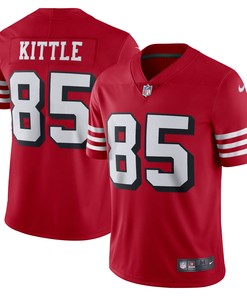George Kittle San Francisco 49ers Alternate Vapor Limited Player Jersey Red Nfl - Robokeg