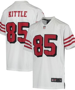 George Kittle San Francisco 49ers Color Rush Game Jersey White Nfl - Robokeg
