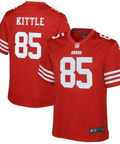George Kittle San Francisco 49ers Game Jersey - Scarlet Nfl - Robokeg
