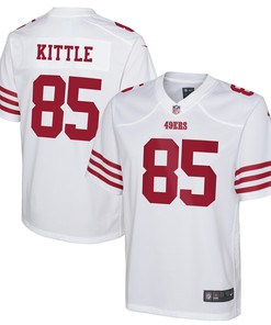 George Kittle San Francisco 49ers Game Jersey White Nfl - Robokeg