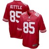 George Kittle San Francisco 49ers Game Player Jersey - Scarlet Nfl - Robokeg