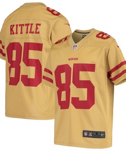 George Kittle San Francisco 49ers Inverted Game Jersey - Gold Nfl - Robokeg