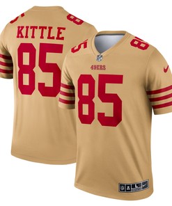 George Kittle San Francisco 49ers Inverted Legend Jersey - Gold Nfl - Robokeg