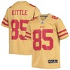 George Kittle San Francisco 49ers Inverted Team Game Jersey - Gold Nfl - Robokeg