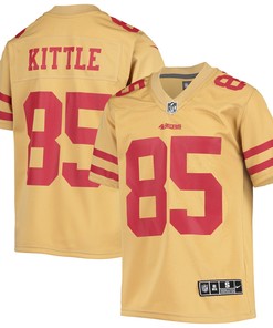 George Kittle San Francisco 49ers Inverted Team Game Jersey - Gold Nfl - Robokeg