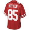 George Kittle San Francisco 49ers Nfl Pro Line Team Player Jersey - Scarlet - Robokeg
