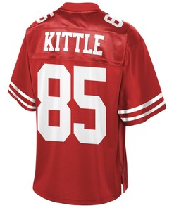 George Kittle San Francisco 49ers Nfl Pro Line Team Player Jersey - Scarlet - Robokeg