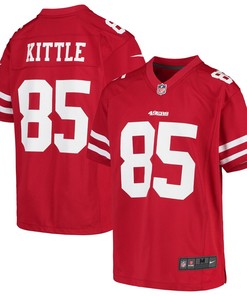 George Kittle San Francisco 49ers Nike Youth Game Jersey - Scarlet - Robokeg