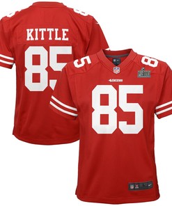 George Kittle San Francisco 49ers Nike Youth Super Bowl Liv Game Jersey - Scarlet - Robokeg