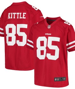 George Kittle San Francisco 49ers Player Game Jersey Scarlet Nfl - Robokeg