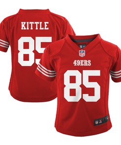 George Kittle San Francisco 49ers Preschool Game Jersey - Scarlet Nfl - Robokeg