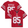 George Kittle San Francisco 49ers Toddler Game Jersey - Scarlet Nfl - Robokeg