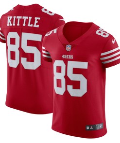 George Kittle San Francisco 49ers Vapor Elite Jersey Scarlet Nfl - Robokeg