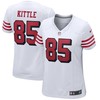 George Kittle San Francisco 49ers Womens Alternate Game Player Jersey White Nfl - Robokeg