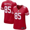 George Kittle San Francisco 49ers Womens Game Player Jersey - Scarlet Nfl - Robokeg
