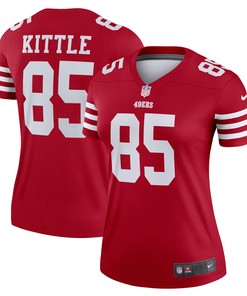 George Kittle San Francisco 49ers Womens Legend Jersey - Scarlet Nfl - Robokeg