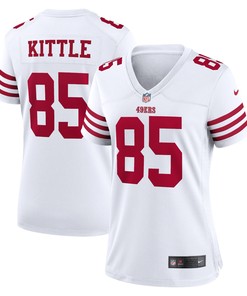 George Kittle San Francisco 49ers Womens Player Game Jersey White Nfl - Robokeg