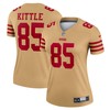 George Kittle San Francisco 49ers Womens Team Inverted Legend Jersey - Gold Nfl - Robokeg