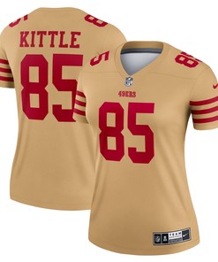 George Kittle San Francisco 49ers Womens Team Inverted Legend Jersey - Gold Nfl - Robokeg