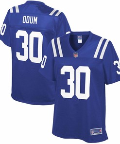 George Odum Indianapolis Colts Nfl Pro Line Womens Player Jersey - Royal - Robokeg